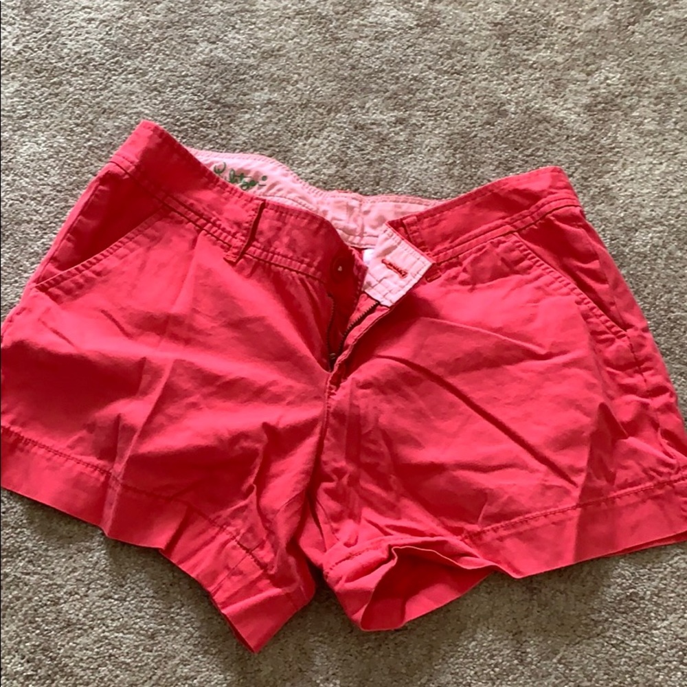 Lily Pulitzer Callahan Shorts six 8 pink